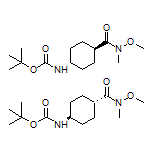 trans-4-(Boc-amino)-N-methoxy-N-methylcyclohexane-1-carboxamide