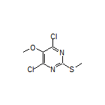 4,6-Dichloro-5-methoxy-2-(methylthio)pyrimidine