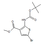 5-溴-2-((叔丁氧羰基)氨基)噻吩-3-羧酸甲酯