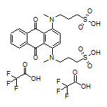3,3’-[(9,10-Dioxo-9,10-dihydroanthracene-1,4-diyl)bis(methylazanediyl)]bis(propane-1-sulfonic Acid) Bis(trifluoroacetate)