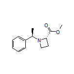 Methyl (S)-1-[(R)-1-Phenylethyl]azetidine-2-carboxylate
