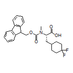 (S)-2-[Fmoc-(methyl)amino]-3-(4,4-difluorocyclohexyl)propanoic Acid