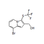 [8-Bromo-3-[(trifluoromethyl)thio]-2-indolizinyl]methanol