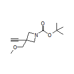 1-Boc-3-ethynyl-3-(methoxymethyl)azetidine