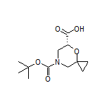 (R)-7-Boc-4-oxa-7-azaspiro[2.5]octane-5-carboxylic Acid