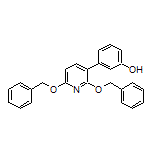 3-[2,6-Bis(benzyloxy)pyridin-3-yl]phenol