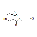 Methyl Thiomorpholine-2-carboxylate 1,1-Dioxide Hydrochloride