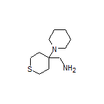 [4-(Piperidin-1-yl)tetrahydro-2H-thiopyran-4-yl]methanamine