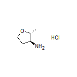 (2R,3S)-2-Methyltetrahydrofuran-3-amine Hydrochloride