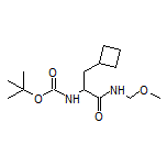 2-(Boc-amino)-3-cyclobutyl-N-(methoxymethyl)propanamide