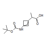 2-[3-(Boc-amino)bicyclo[1.1.1]pentane-1-yl]propanoic Acid