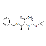 (2R,3R)-3-(Benzyloxy)-2-[Boc-(methyl)amino]butanoic Acid