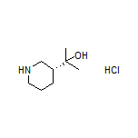(R)-2-(Piperidin-3-yl)-2-propanol Hydrochloride