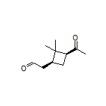 2-[(1S,3S)-3-Acetyl-2,2-dimethylcyclobutyl]acetaldehyde