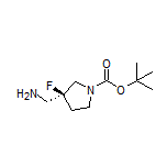 (S)-(1-Boc-3-fluoropyrrolidin-3-yl)methanamine