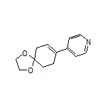 4-(1,4-Dioxaspiro[4.5]dec-7-en-8-yl)pyridine