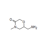 6-(Aminomethyl)-4-methylmorpholin-3-one