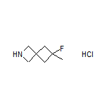 6-Fluoro-6-methyl-2-azaspiro[3.3]heptane Hydrochloride