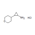 2-(Tetrahydro-2H-pyran-4-yl)cyclopropanamine Hydrochloride