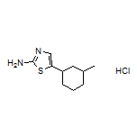 5-(3-Methylcyclohexyl)thiazol-2-amine Hydrochloride