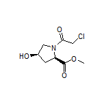Methyl (2R,4R)-1-(2-Chloroacetyl)-4-hydroxypyrrolidine-2-carboxylate