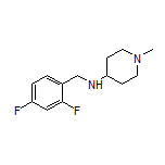 N-(2,4-Difluorobenzyl)-1-methylpiperidin-4-amine