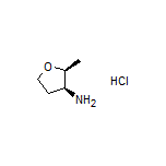 (2S,3S)-2-Methyltetrahydrofuran-3-amine Hydrochloride