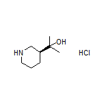 (S)-2-(Piperidin-3-yl)-2-propanol Hydrochloride