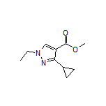 Methyl 3-Cyclopropyl-1-ethyl-1H-pyrazole-4-carboxylate