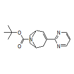 8-Boc-3-(2-pyrimidinyl)-8-azabicyclo[3.2.1]oct-2-ene