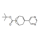 8-Boc-3-(5-pyrimidinyl)-8-azabicyclo[3.2.1]oct-2-ene