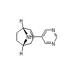 (1R,5S)-3-(5-Pyrimidinyl)-8-azabicyclo[3.2.1]oct-2-ene