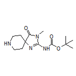 2-(Boc-amino)-3-methyl-1,3,8-triazaspiro[4.5]dec-1-en-4-one