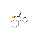 1-Cyclohexylcyclobutanecarboxylic Acid