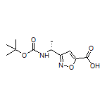 (R)-3-[1-(Boc-amino)ethyl]isoxazole-5-carboxylic Acid