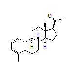 1-[(8S,9S,13S,14S,17S)-4,13-Dimethyl-7,8,9,11,12,13,14,15,16,17-decahydro-6H-cyclopenta[a]phenanthren-17-yl]ethanone