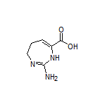 2-Amino-4,5-dihydro-1H-1,3-diazepine-7-carboxylic Acid