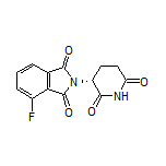 (R)-2-(2,6-Dioxopiperidin-3-yl)-4-fluoroisoindoline-1,3-dione