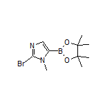 2-Bromo-1-methyl-1H-imidazole-5-boronic Acid Pinacol Ester