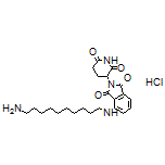 4-[(10-Aminodecyl)amino]-2-(2,6-dioxopiperidin-3-yl)isoindoline-1,3-dione Hydrochloride