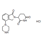 3-[1-Oxo-4-(piperazin-1-yl)isoindolin-2-yl]piperidine-2,6-dione Hydrochloride