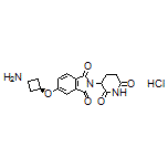 5-(trans-3-Aminocyclobutoxy)-2-(2,6-dioxopiperidin-3-yl)isoindoline-1,3-dione Hydrochloride