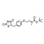 5-[4-[2-[Boc(methyl)amino]ethoxy]benzyl]thiazolidine-2,4-dione