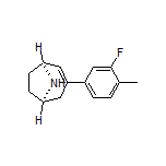 (1S,5R)-3-(3-Fluoro-4-methylphenyl)-8-azabicyclo[3.2.1]oct-2-ene