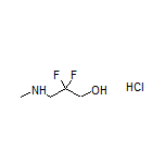 2,2-Difluoro-3-(methylamino)-1-propanol Hydrochloride