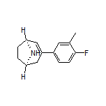 (1S,5R)-3-(4-Fluoro-3-methylphenyl)-8-azabicyclo[3.2.1]oct-2-ene