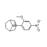 3-(2-Methoxy-4-nitrophenyl)-8-azabicyclo[3.2.1]oct-2-ene