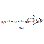 5-[[2-[2-[2-(2-Aminoethoxy)ethoxy]ethoxy]ethyl]amino]-2-(2,6-dioxopiperidin-3-yl)isoindoline-1,3-dione Hydrochloride