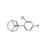 3-(2-Chloro-4-fluorophenyl)-8-azabicyclo[3.2.1]oct-2-ene