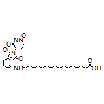 17-[[2-(2,6-Dioxopiperidin-3-yl)-1,3-dioxoisoindolin-4-yl]amino]heptadecanoic Acid